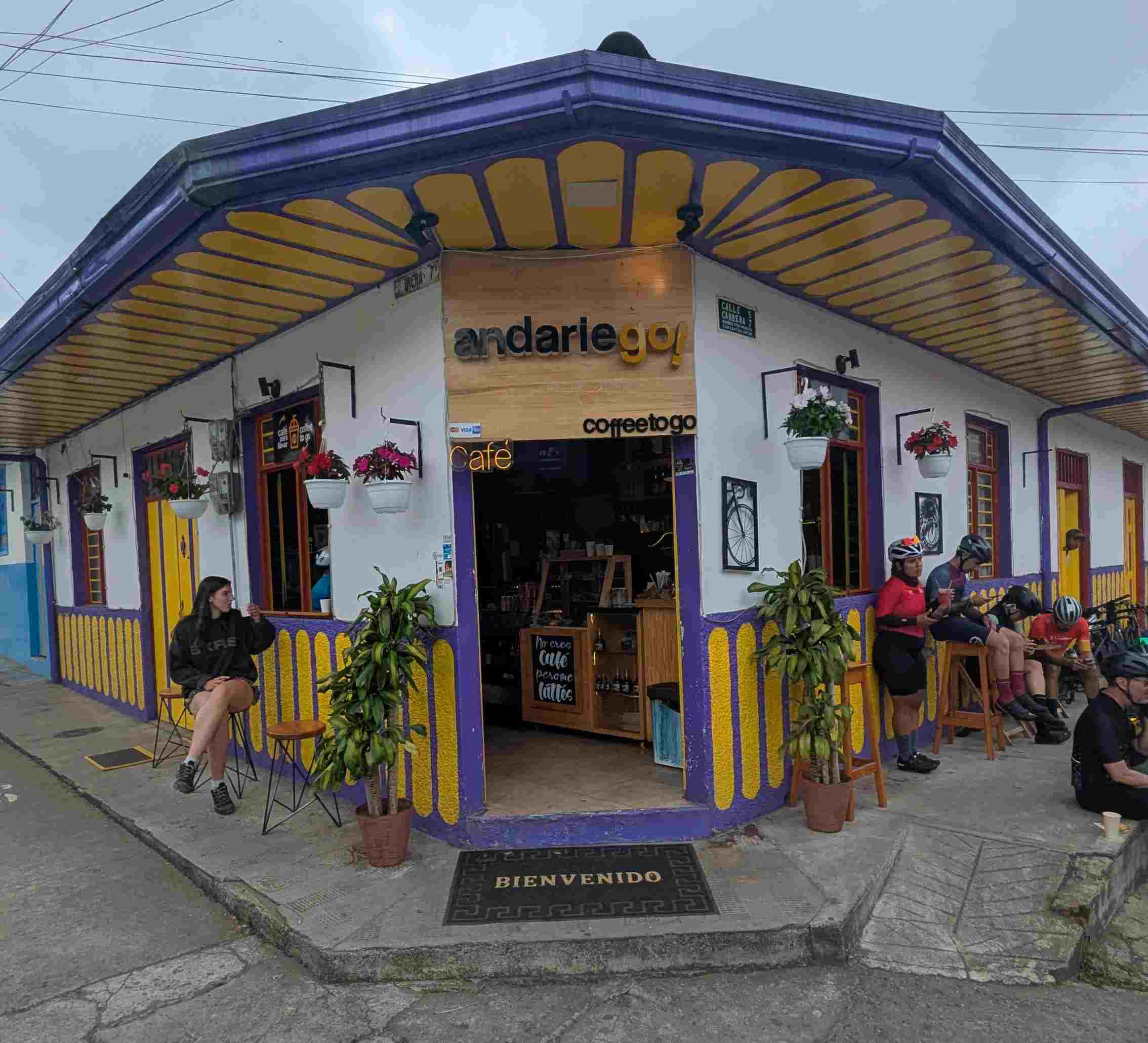 Andariego Cafe Front